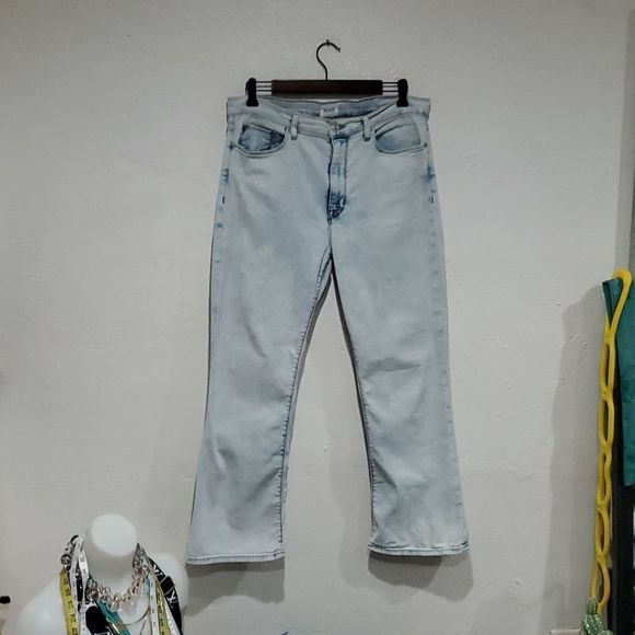 Hudson Blair High Rise Bootcut Crop in Light Wash Size 32 - Picture 2 of 11